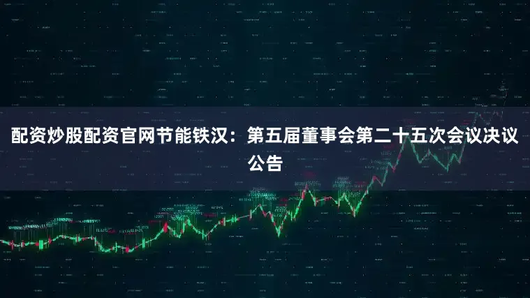 配资炒股配资官网节能铁汉：第五届董事会第二十五次会议决议公告